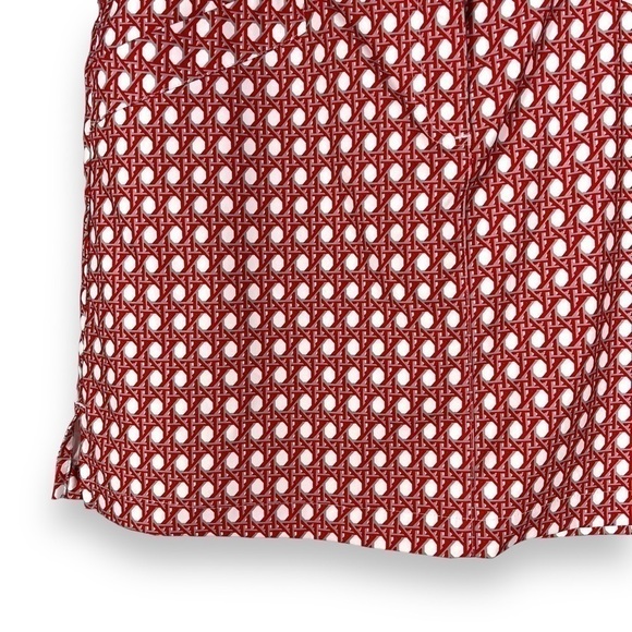 4 for $20 SALE! Nivo by Lanctot Classic Golf Skort, Red/White Print, Size 12 - Picture 7 of 11